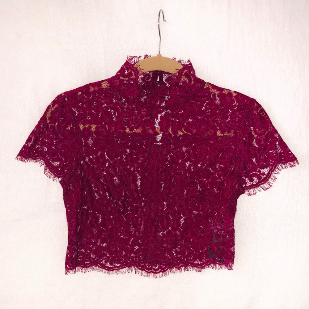 Lace Crop Top